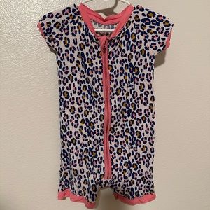 Little Skeepies Leopard Zippy Short